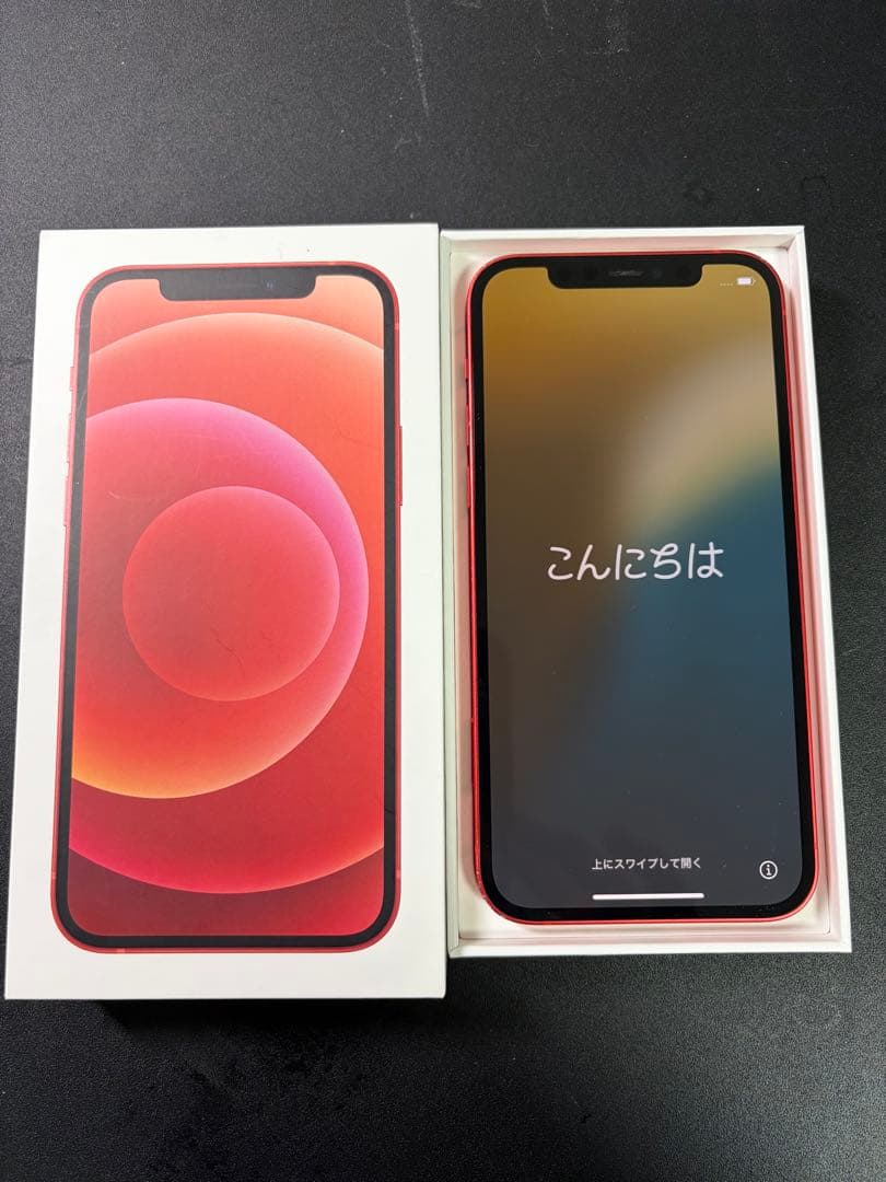 Apple iPhone 12 PRODUCT(RED) 128GB 箱付き