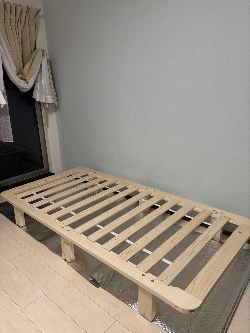 シンプルモダン Sサイズ すのこベッド