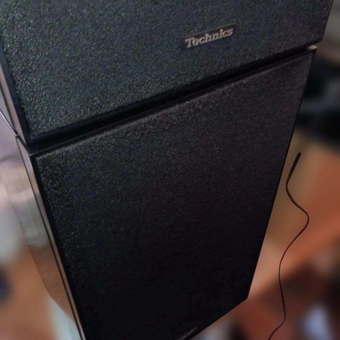 Technics スピーカー 黒2個セット