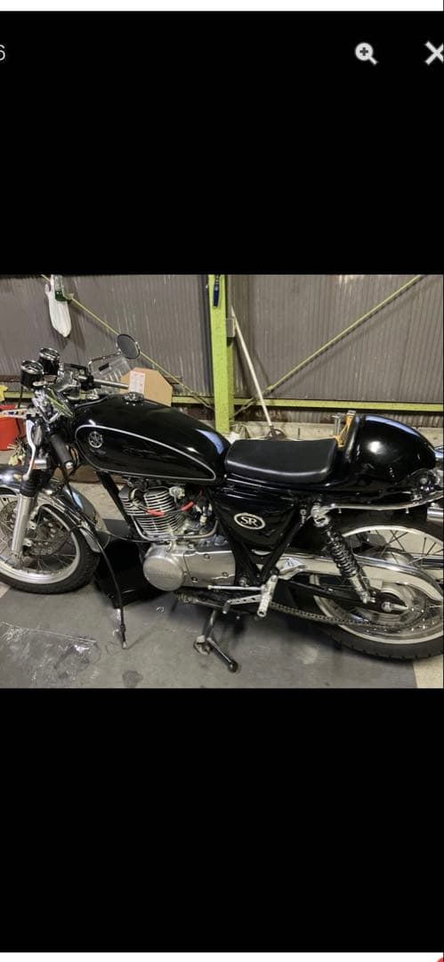 sr400 モトティーポBシート　レプリカレア品?