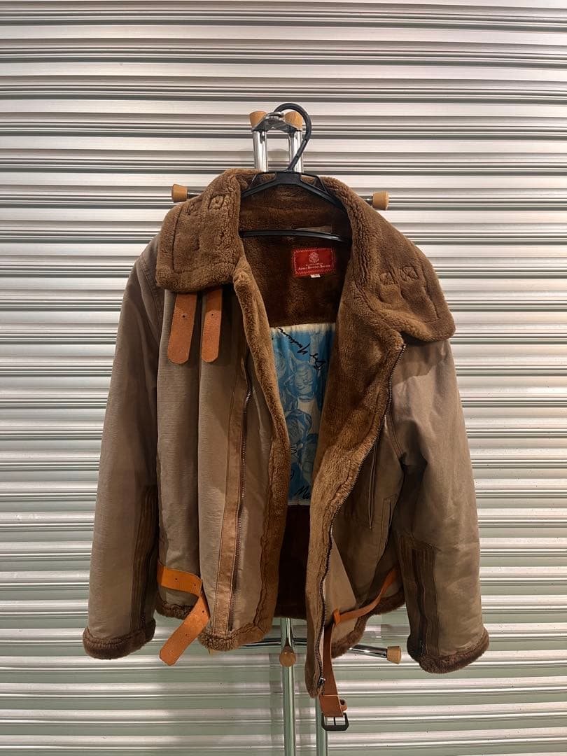 【AVIREX】B-3タイプ ボアジャケット フライトジャケット L