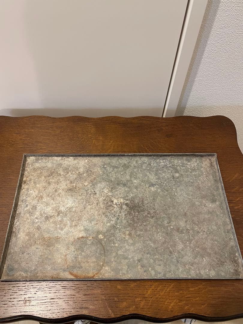 フランス アンティーク ワイヤーディッシュラック　アンティーク雑貨