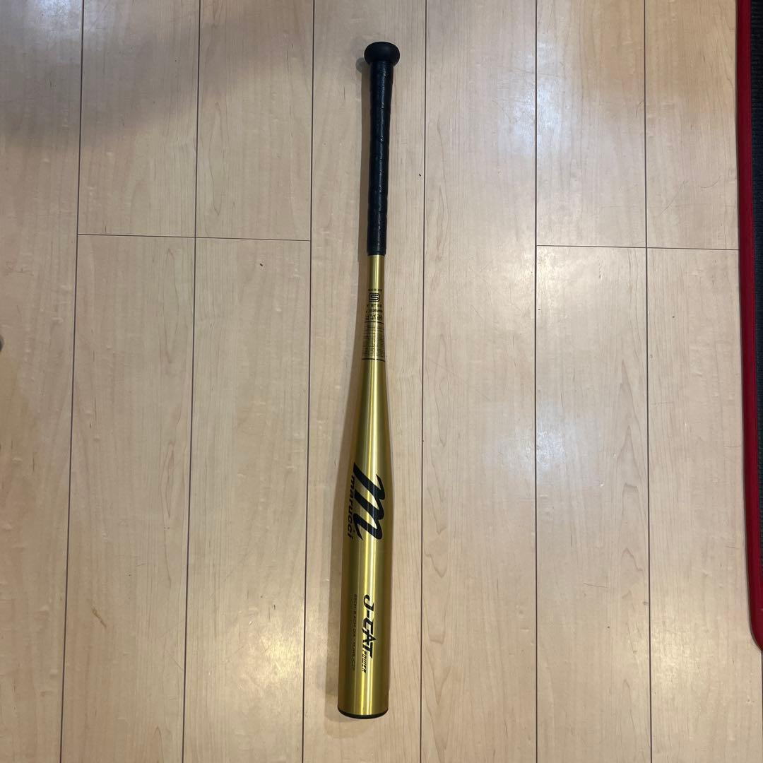J-CAT POWER 硬式バット 85cm ゴールド　マルーチ　トップバランス