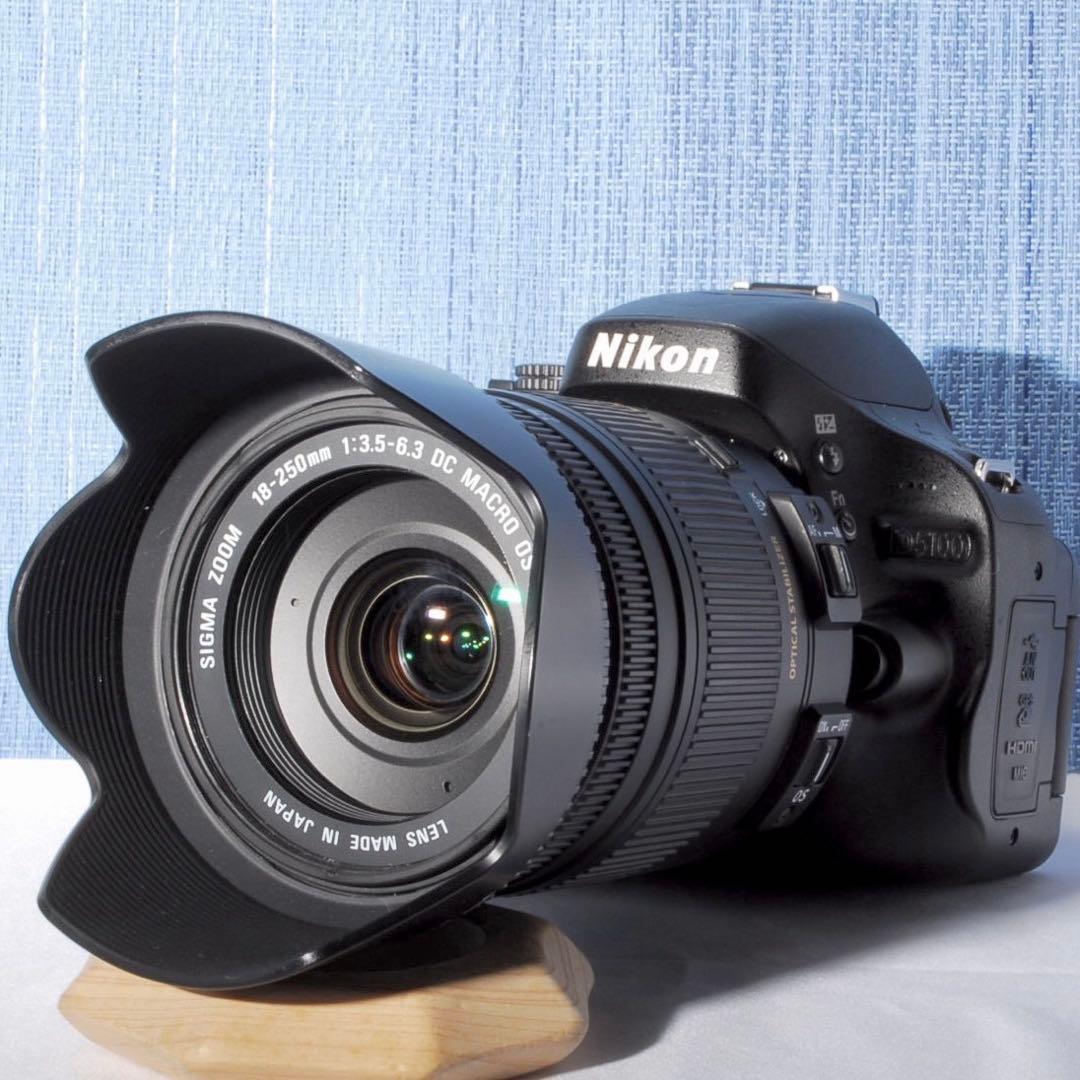 スマホ転送♪♥️Nikon 　D5100 万能レンズセット!♥️初心者おすすめ♪