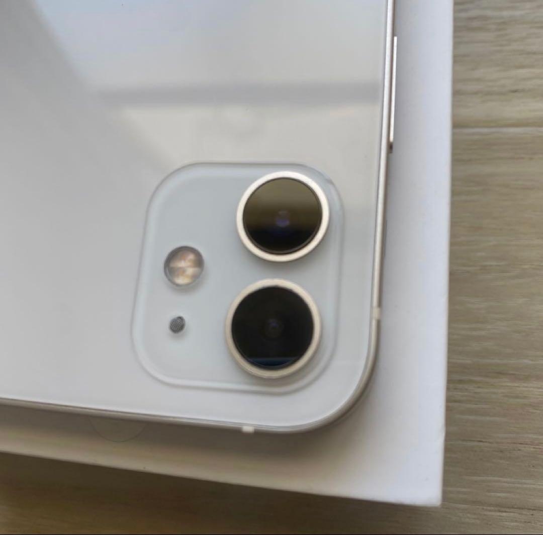 【新品同様★電池新品】iPhone12 mini 256GB 白 SIMフリー