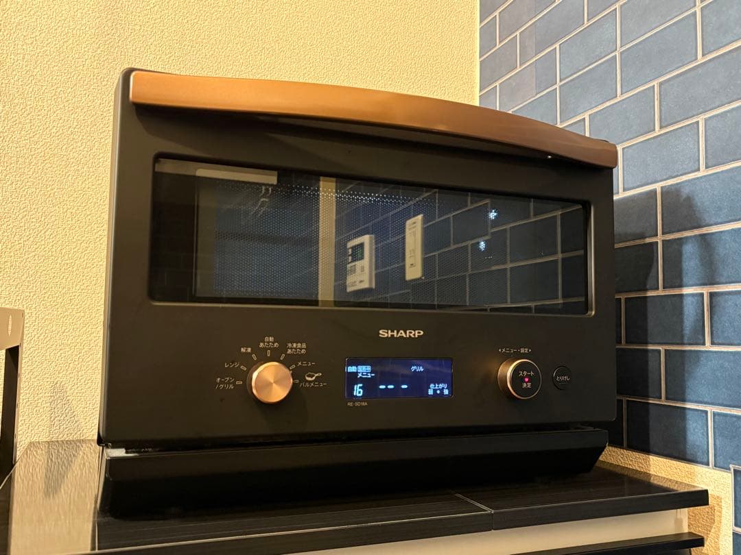 SHARP オーブンレンジ 2022年製 電子レンジ スタイリッシュデザイン