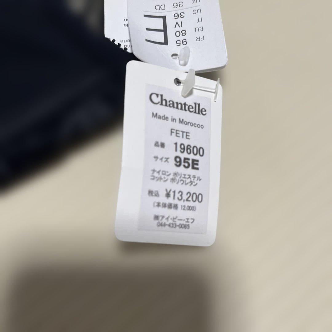 Chantelle ブラック ブラジャー Eカップ