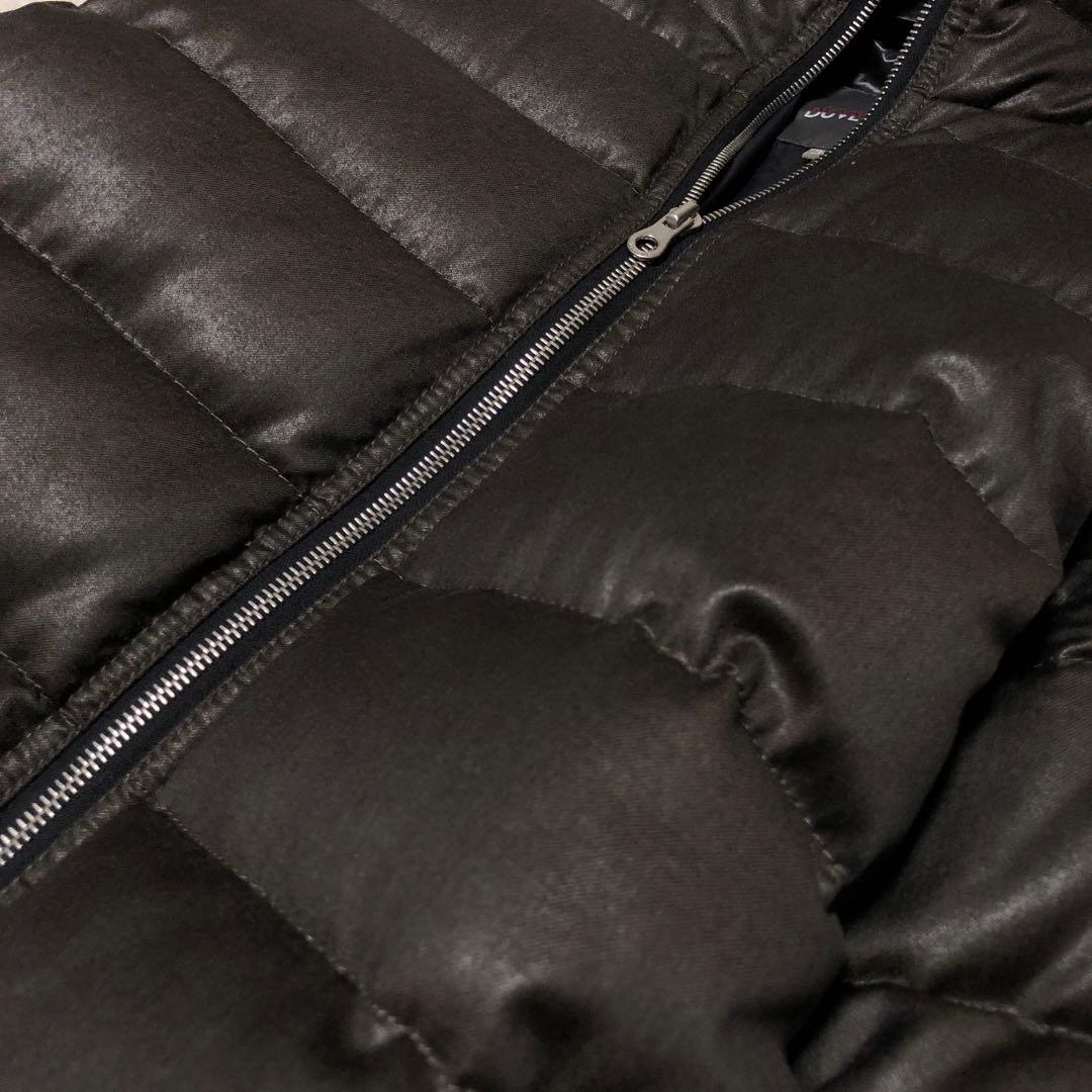 未使用級　デュベティカ　ダウンコート　アチェ　ウール　カシミヤ　ブラウン　38