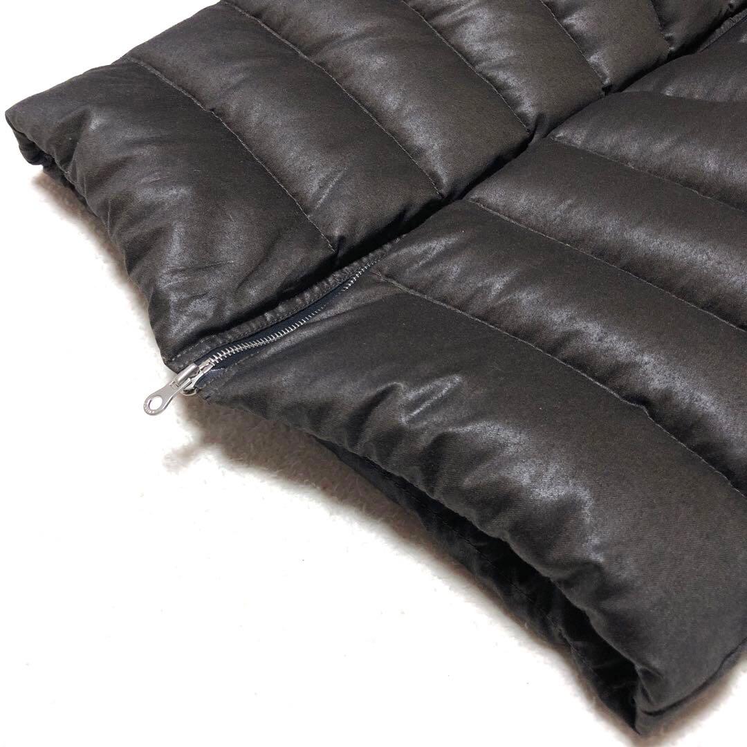 未使用級　デュベティカ　ダウンコート　アチェ　ウール　カシミヤ　ブラウン　38