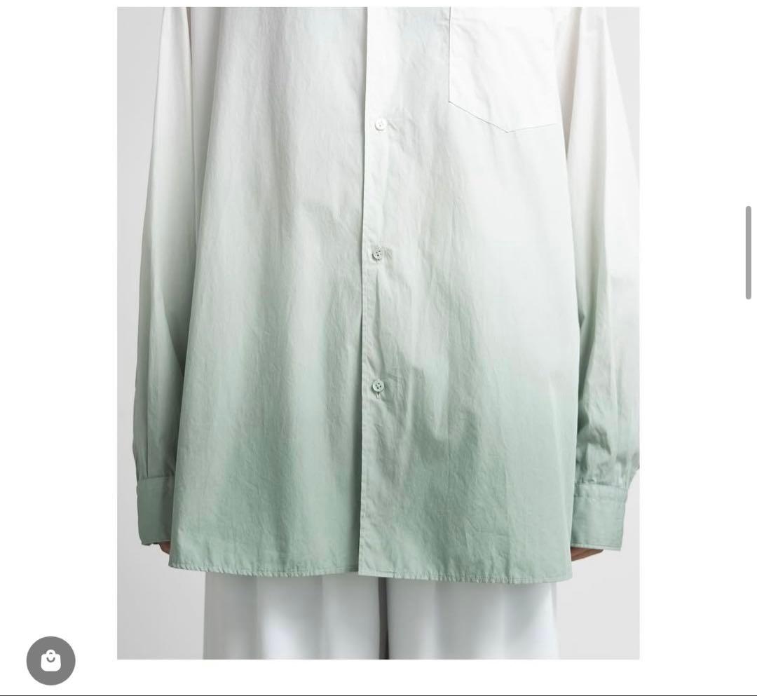 グラフペーパー graphpaper グラデーションシャツ