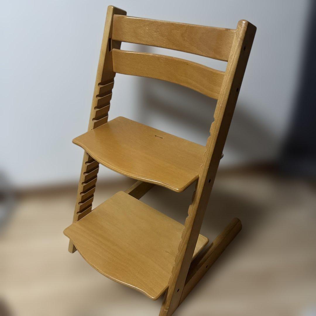 ストッケ　トリップトラップ　ナチュラル　シリアルナンバー0 状態良い　最安値