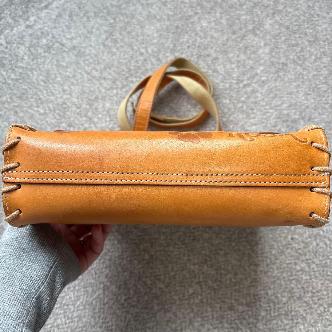 【アルバローザ　ALBA ROSA】本革　ショルダーバッグ