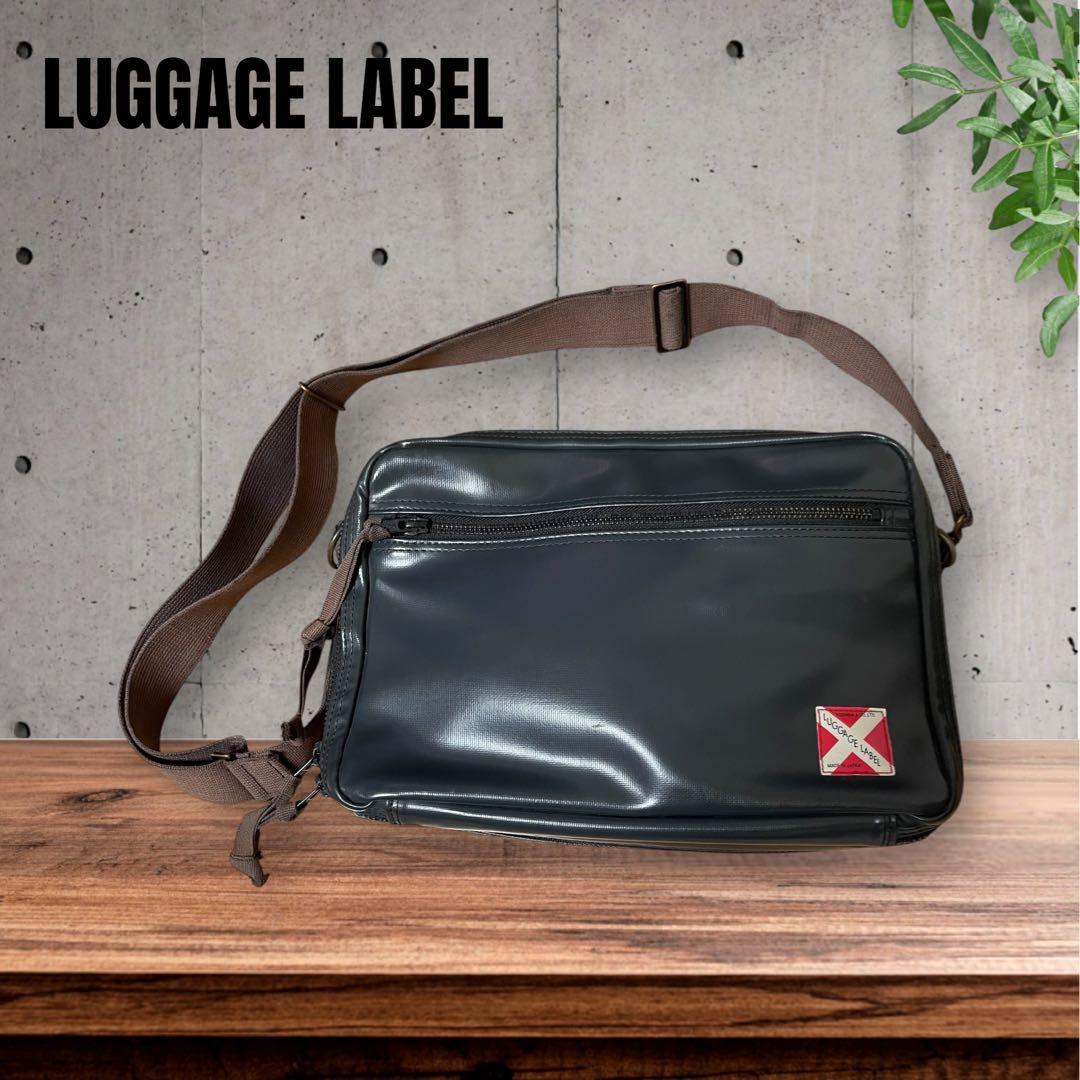 PORTER ラゲッジ レーベル ライナー ショルダーバッグ ブラック 廃盤品