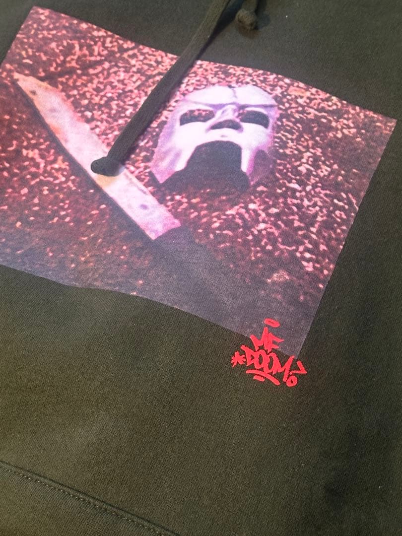 supreme × mf doom パーカー　L