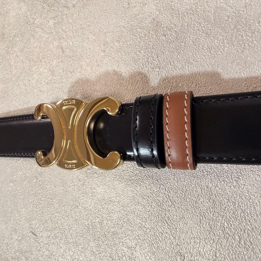 mm✪ 　トリオンフ バックル＆リバーシブルストラップ 25MM