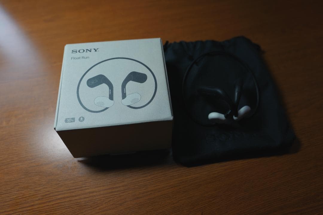 SONY 骨伝導イヤホン 収納ケース付き
