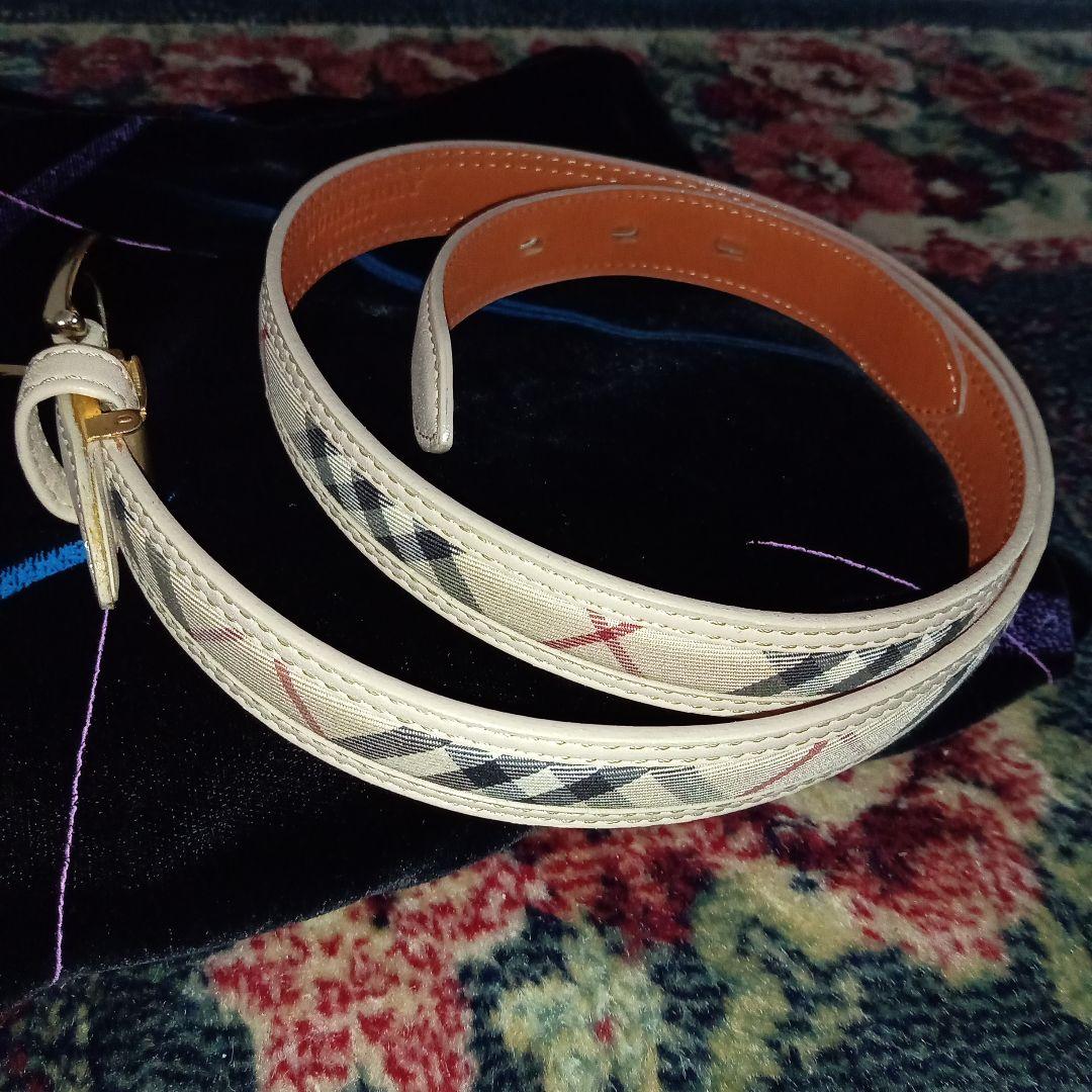 【美智】BURBERRY　ベルト