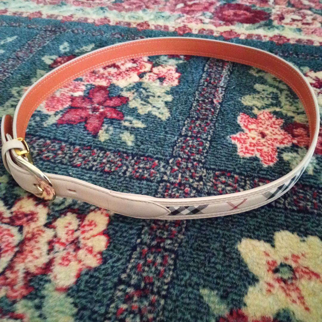 【美智】BURBERRY　ベルト