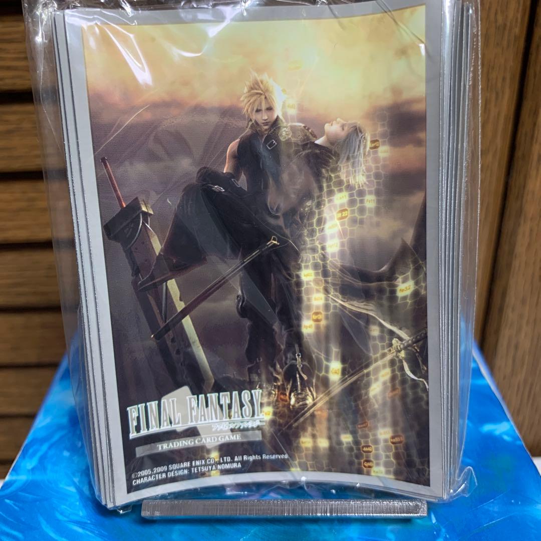【非売品】旧FFTCG カード、スリーブ　クラウド　カダージュ