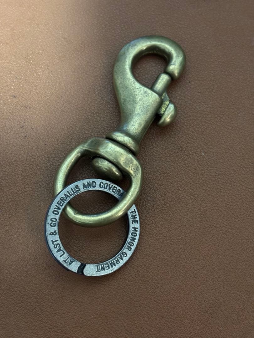 アットラスト 初期キーリングTIMEWORN AtLast ブッチャープロダクツ