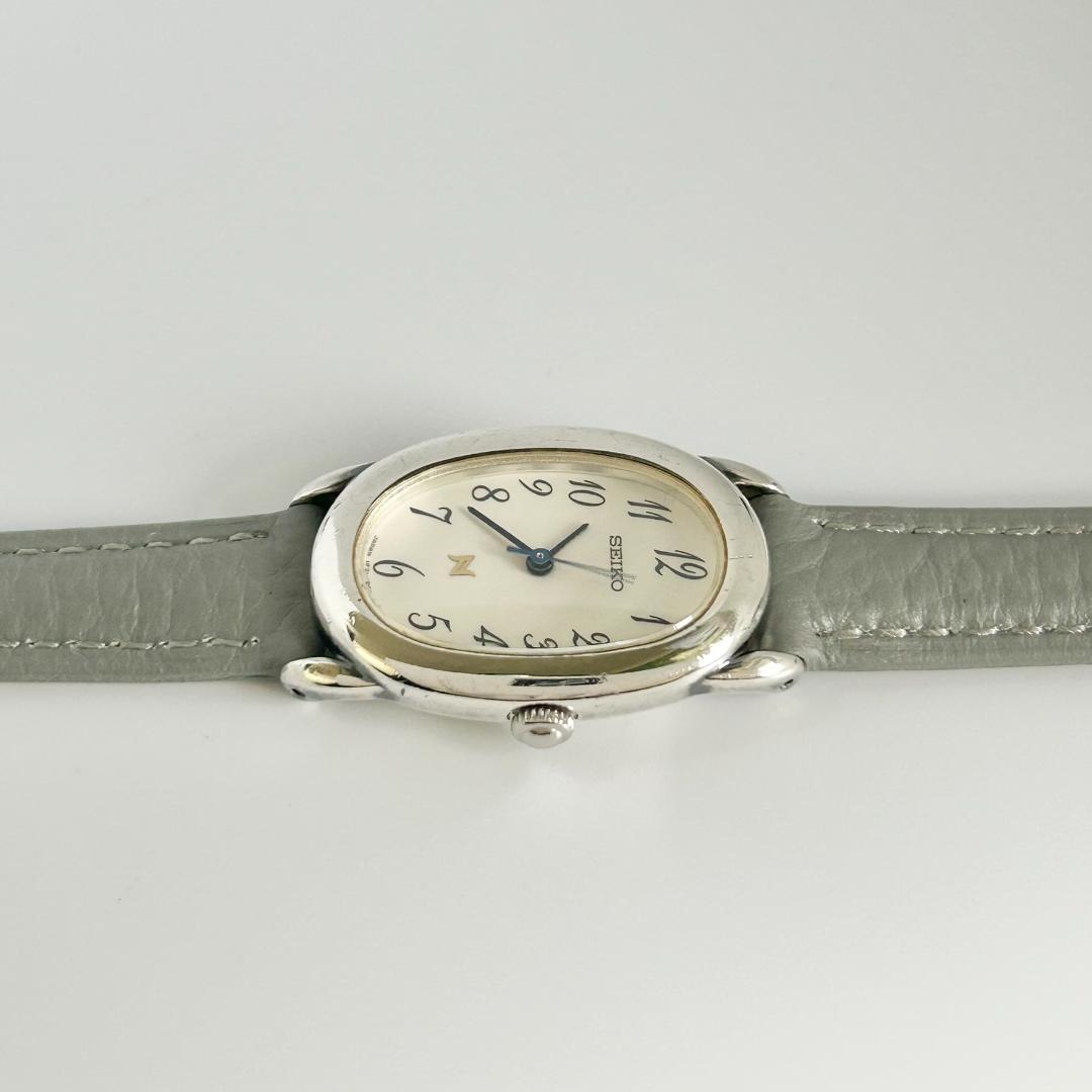 整備済 希少モデル SEIKO NOIE シルバー925 銀無垢 電池交換済