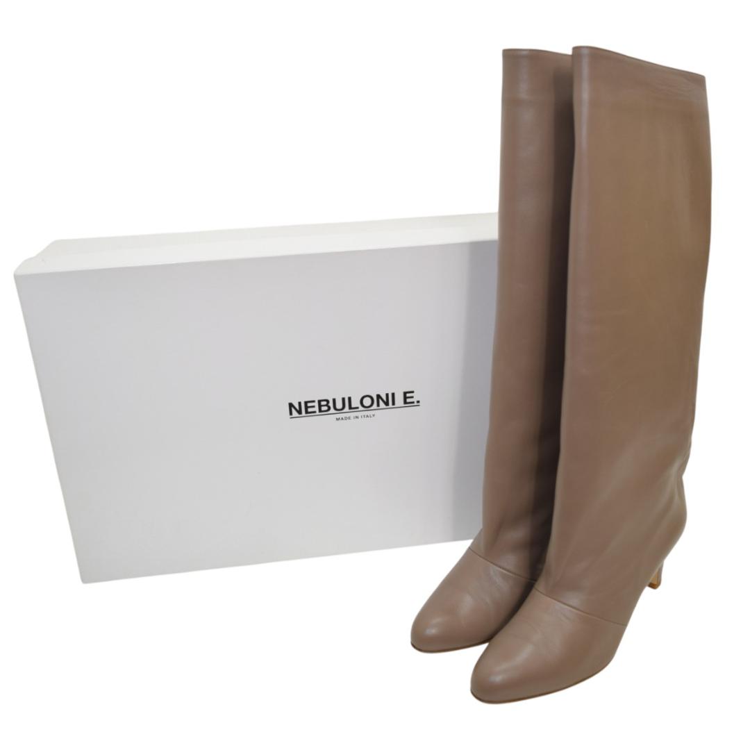 ネブローニ NEBULONI E. NAPPA HEEL BOOTSロングブーツ