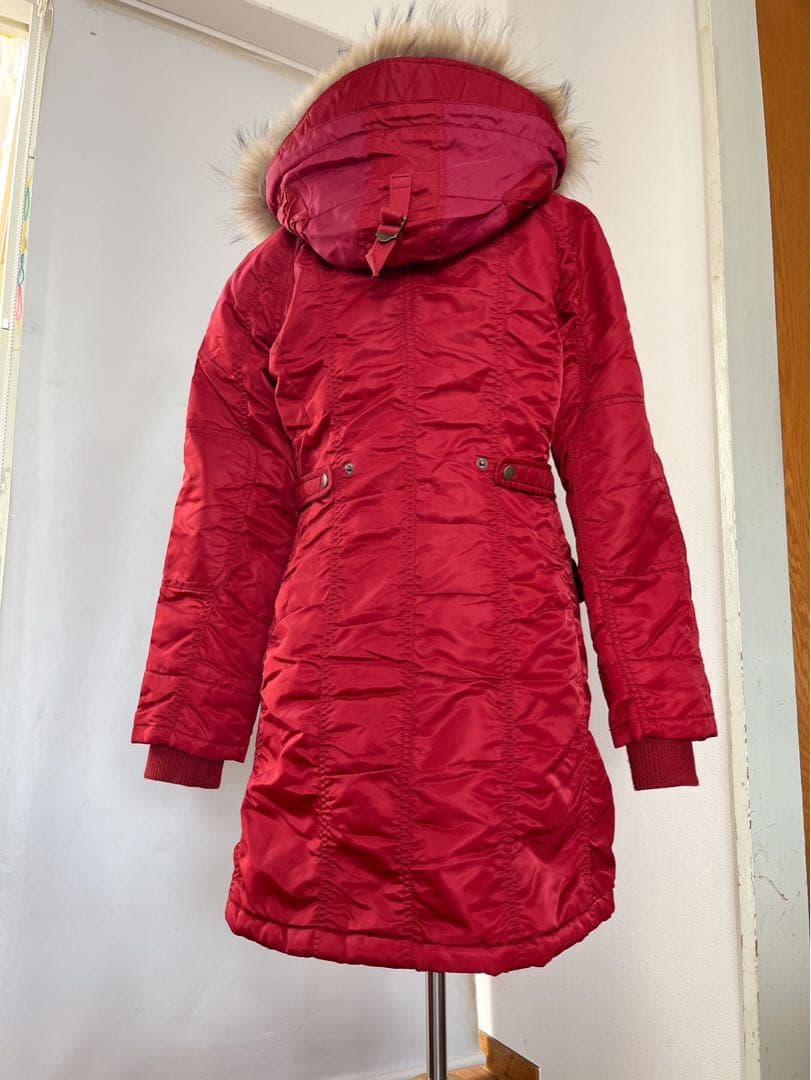 【美品♡】AVIREX N−3B フライトジャケット　レッド