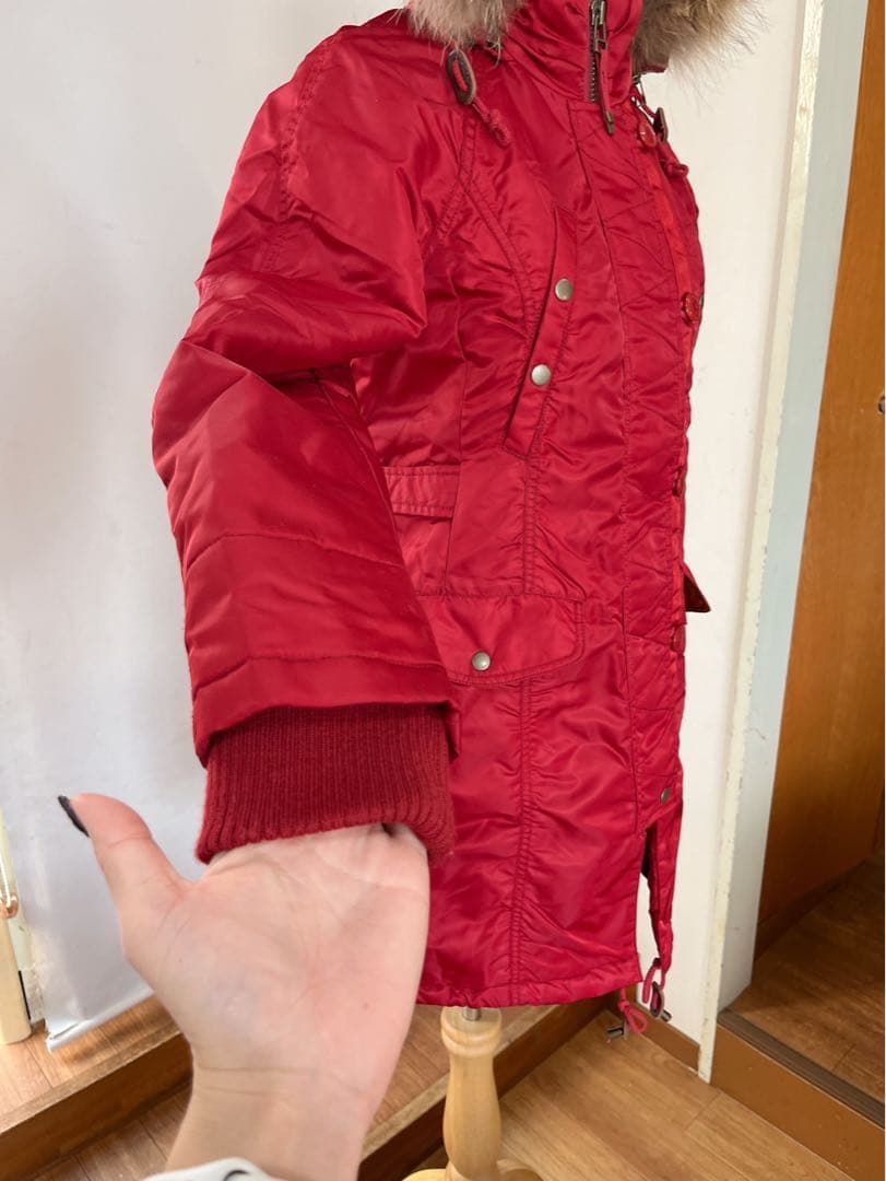 【美品♡】AVIREX N−3B フライトジャケット　レッド