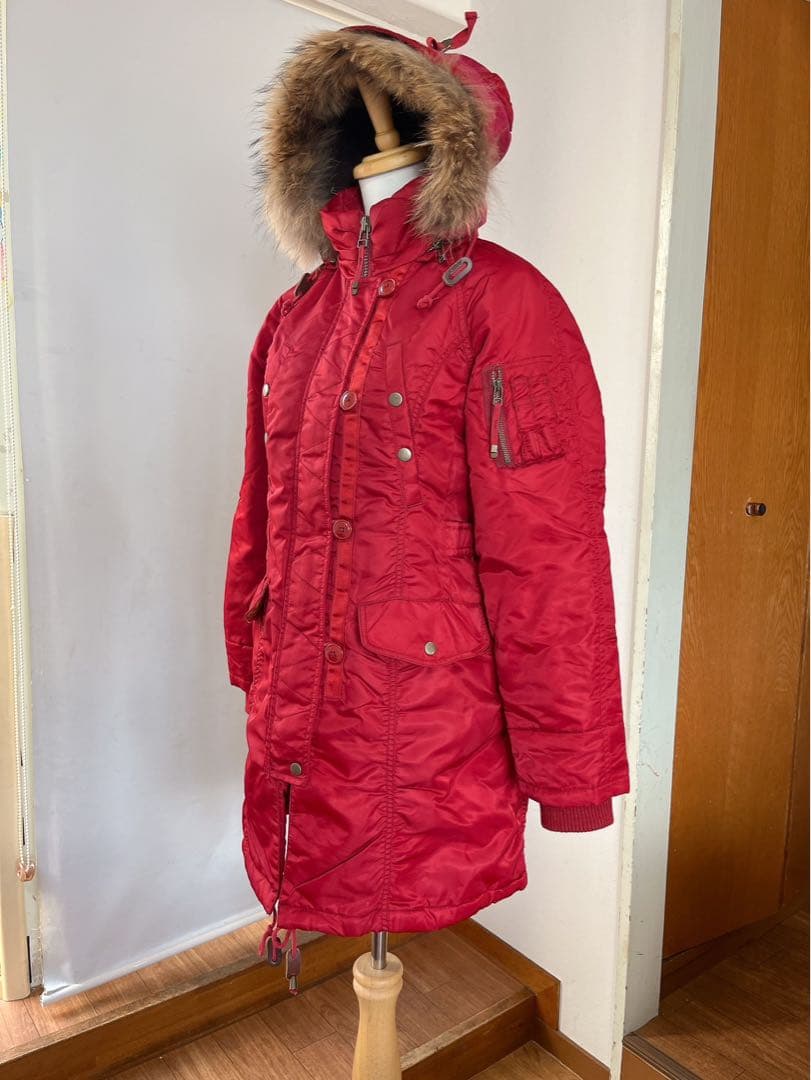 【美品♡】AVIREX N−3B フライトジャケット　レッド