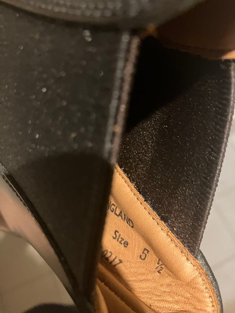 【新品未使用】SANDERS ブーツ　25.5㎝