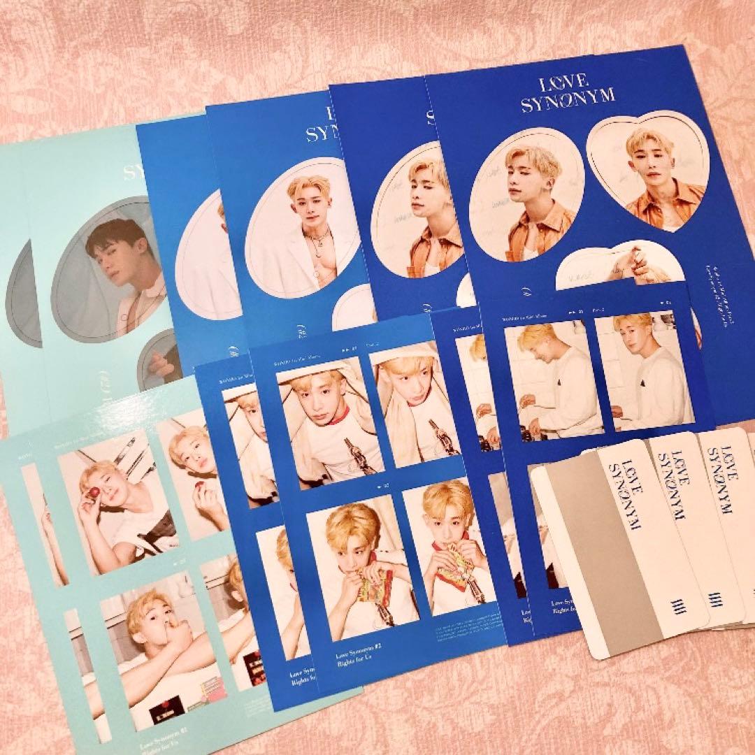 WONHO＊LOVE SYNONYM＃2＊　ウォノ トレカ ポストカード セット