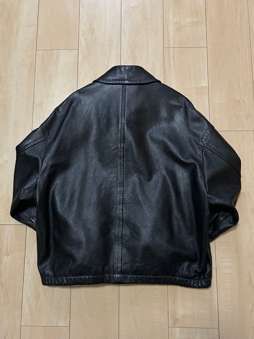 LIDNM レザーブルゾン