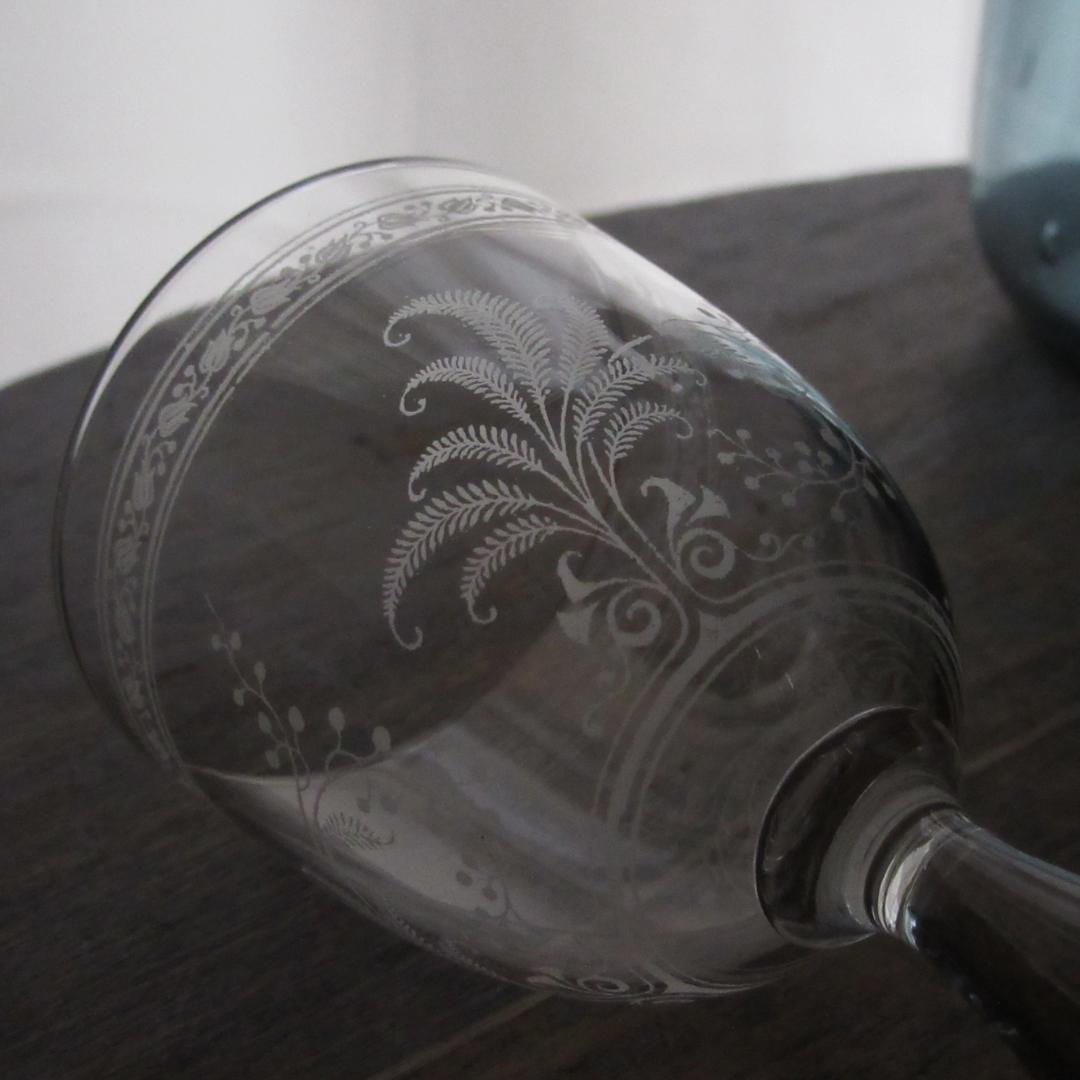 アンティークバカラ1916年「Fougeres」H12cm