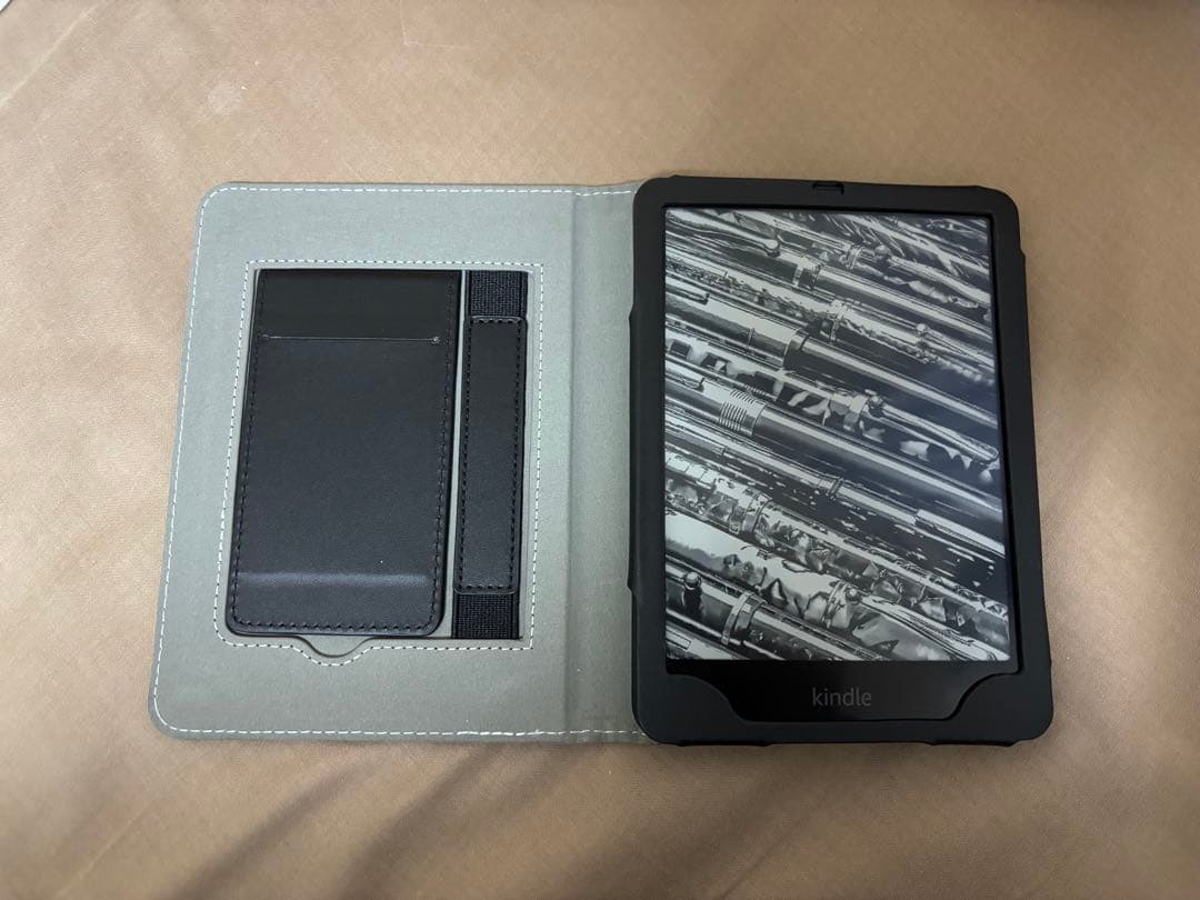 Kindle Paperwhite (第12世代) ケース、フィルム付き