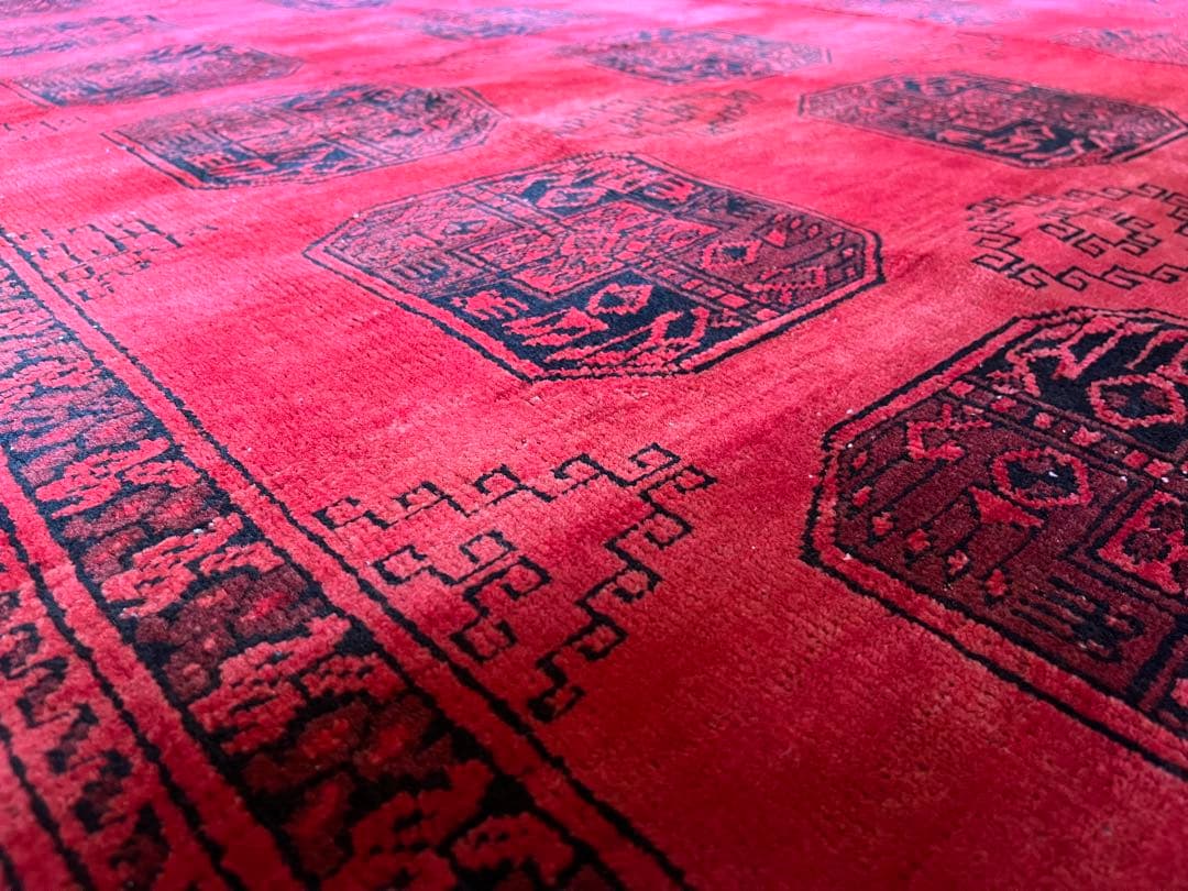 【オススメです】ヴィンデージ　ラグ　278×162cm