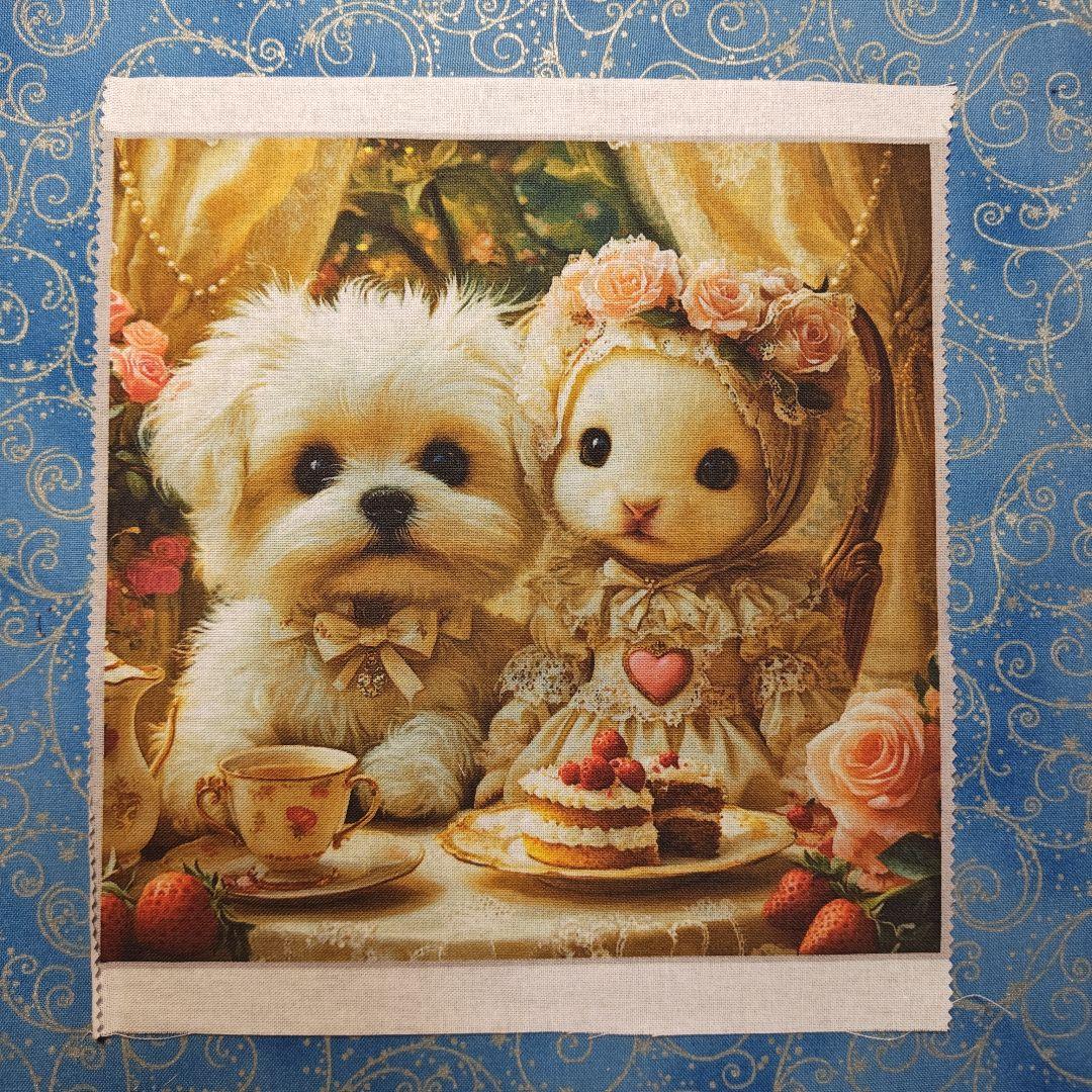 mafuyu　パネル　マルチーズちゃん柄19枚+19枚+12枚＝50枚