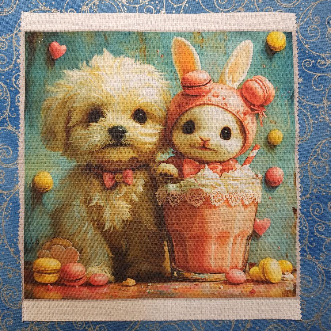 mafuyu　パネル　マルチーズちゃん柄19枚+19枚+12枚＝50枚