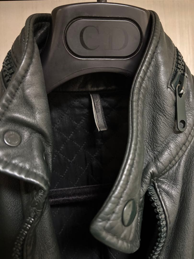 ショーサンプル05AWディオールオム Diorhomme レザージャケット
