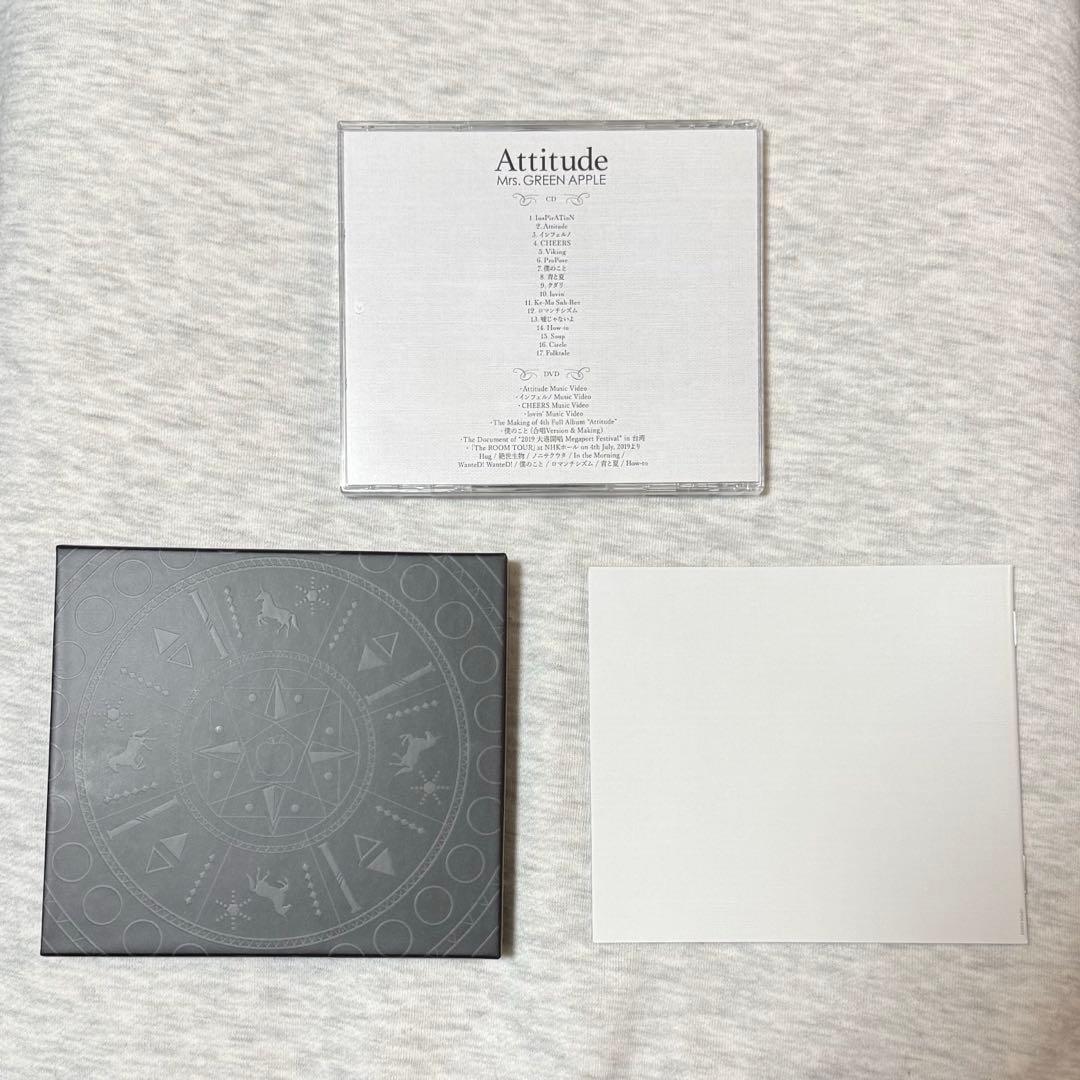 Mrs. GREEN APPLE Attitude 初回限定盤 CD+DVD
