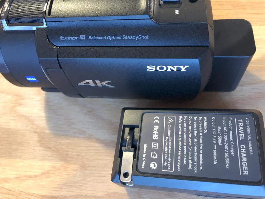 【美品】SONY FDR-AX45 4K ビデオカメラ