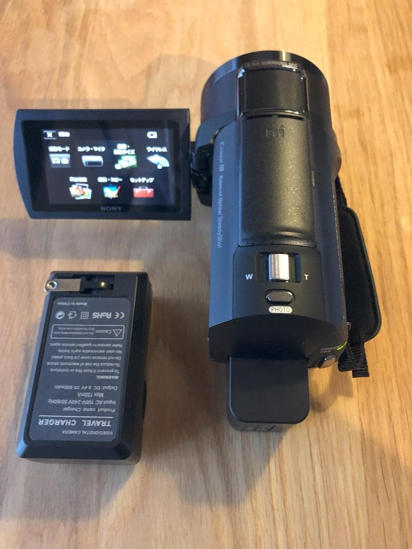 【美品】SONY FDR-AX45 4K ビデオカメラ