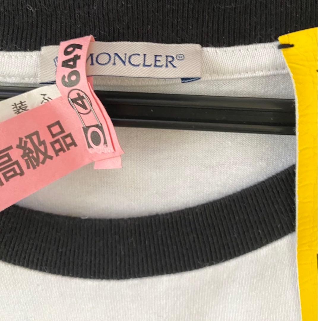 MONCLER ロングTシャツ モンクレール正規品ワッペンsizeＬ