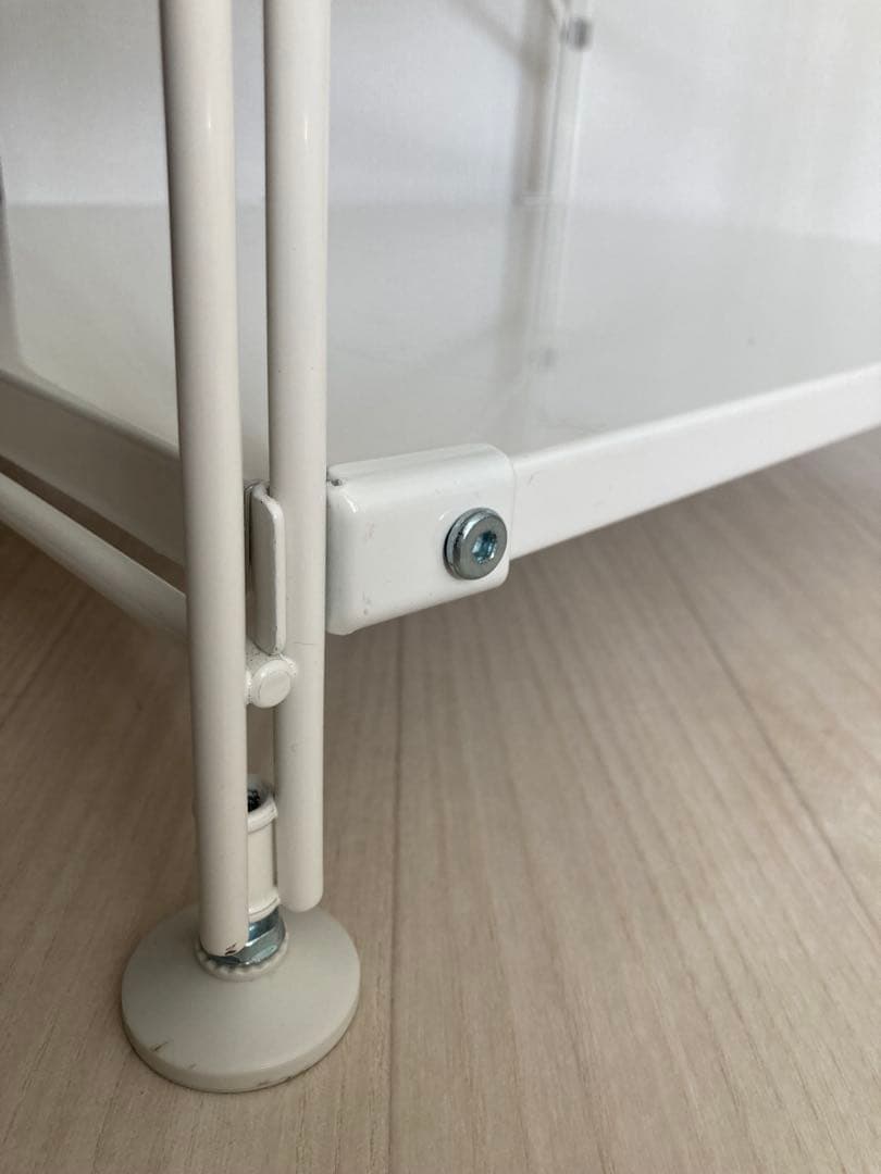 【組み立て完成品】 無印良品 スチールユニットシェルフ 大 ライトグレー