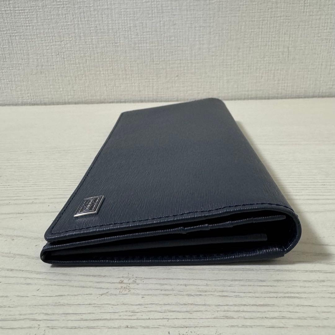 【最終モデル】【新品同様】PORTER ポーター カレント 長財布　ネイビー