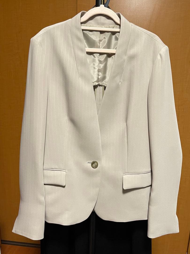 [The Suit Company] ベージュスーツ　セット