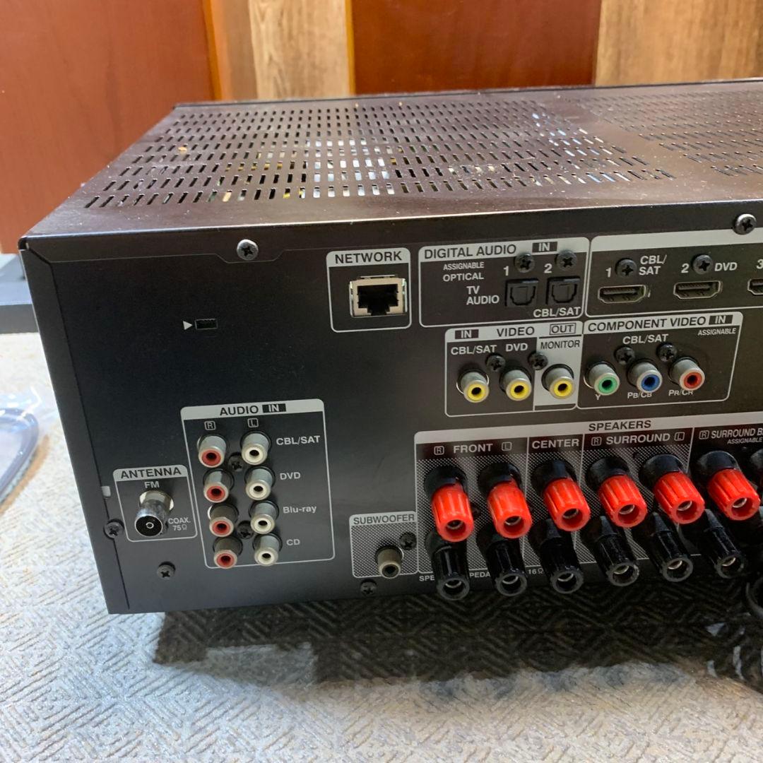 I456 DENON SC-T55SG スピーカー 木目調 AVR-2113-K