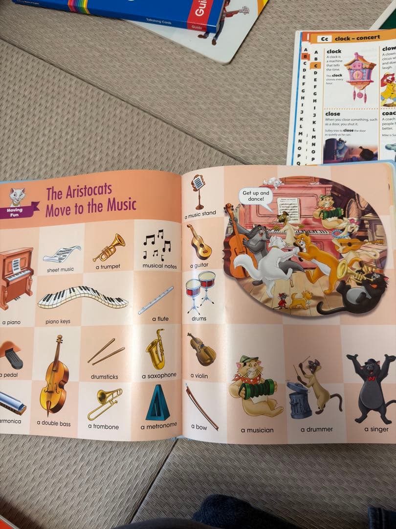 dwe トークアロング,Q&A カード,ピクチャー英語辞書