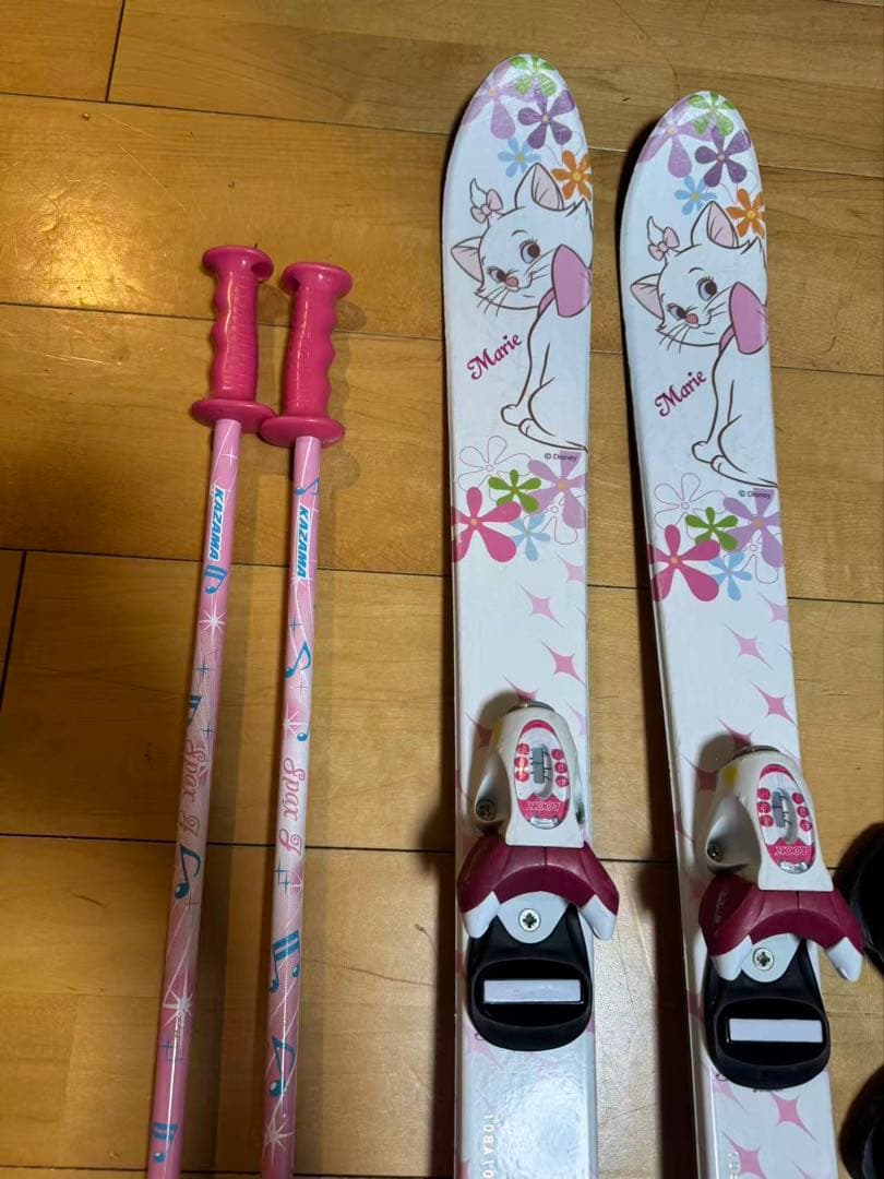 マリー　女の子用　スキーセット108センチ　ブーツ20センチ