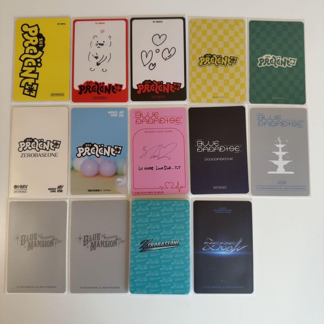 ゼベワン ハンビン トレカ