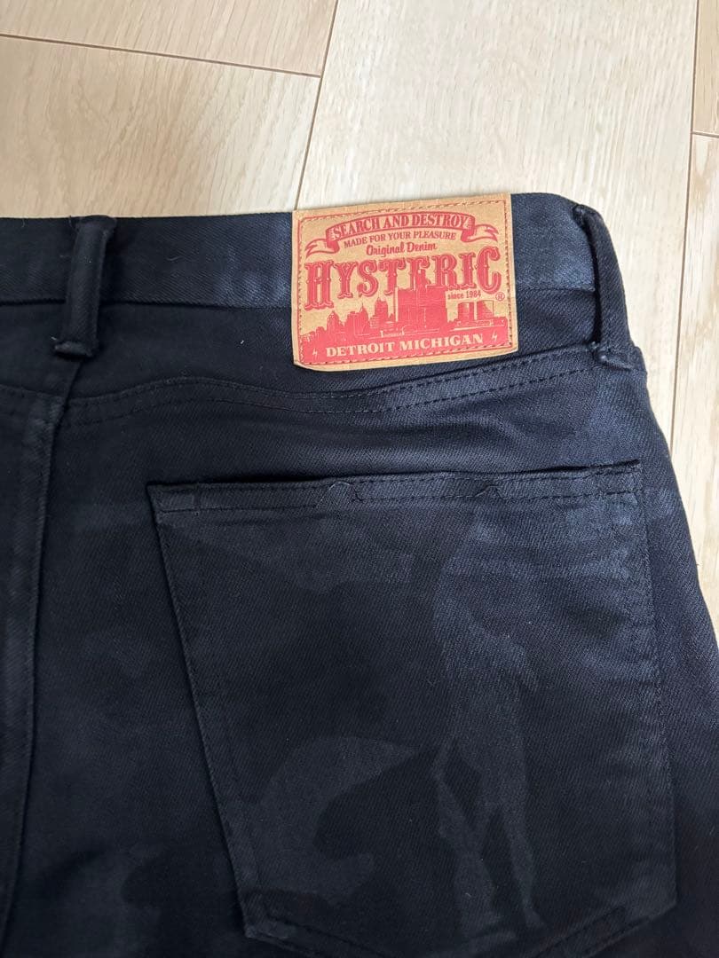 ヒステリックグラマー ブラック　デニム　30インチ